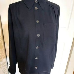 Anthropologie, Pepaloves ladies long sleeve blouse